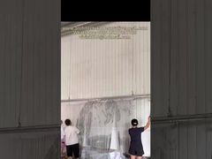 İzle: Yatay veya Dikey Panellerdeki Alüminyum Zincirler 10mm * 22mm Kanca Boyutu Ağır Hizmet Vitrini