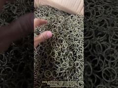 Neden Bakır Zincir Halkalı Örgü Perdeleri Seçtiğinizi Görün İç Perdelik 10mm