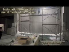 Sizin İçin Uzay Bölümü İçin Elmas Delikli Spiral Metal Örgü Perdeleri Tanıtın