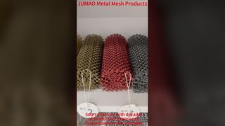 Ticari Bina için Cascade Metal Mesh Perde Mimari Mesh Cephe