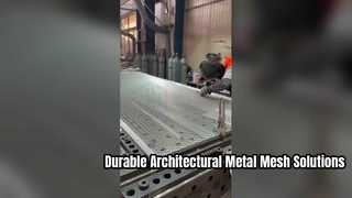 Genişletilmiş Metal Meshin Atölye Üretimi