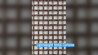 Metal dokuma ağın ayrıntılarını gösteren video