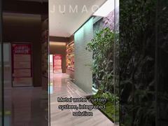 Modern Paslanmaz Çelik Su Perdesi Lüks Özellik