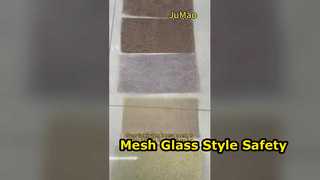Mesh Lamine Cam Stili Mukavemet Güvenliği