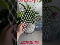 Genişletilmiş Metal Mesh Mimari Mesh Bina Cephe Kaplaması