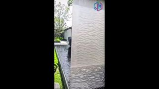 Hem iç hem de dış mekan uygulamaları için su perdesi