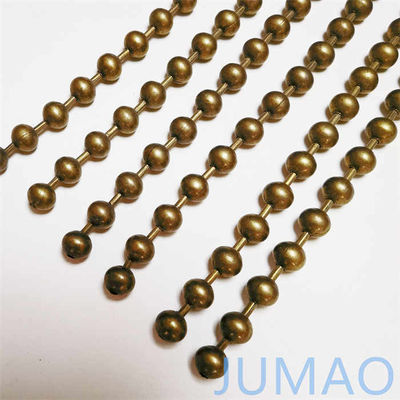 10 mm çelik metal boncuklu top perdeleri bronz perdeleri olan perdeleri