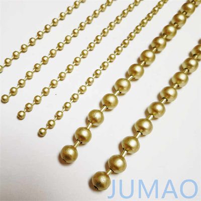 Dekoratif Metal Boncuk Top Perdeler Zinciri 3mm-12mm