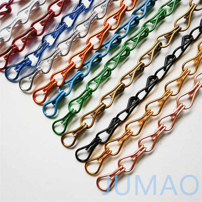 Kapı Ağır Metal Zincir Bağlantısı Perdeler 1.5mm-2mm Tel