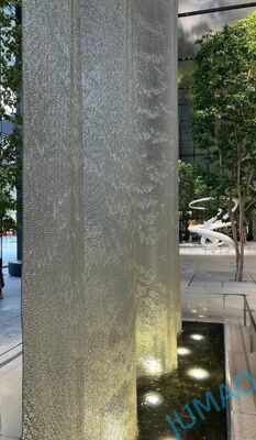 Büyük ölçekli projeler için esnek korozyona dayanıklı su örgüsü perde üstün su akışı kontrolü