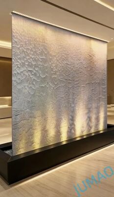 Çevre sistemlerinde suyu artırmak için tasarlanmış dayanıklı paslanmaz çelik şelale ekranı