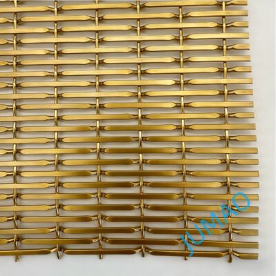 Paslanmaz Çelik Dekoratif Metal Mesh Bölücü Ofis Bölmeler için özelleştirilebilir Boyutlar