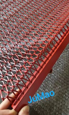 Bölme Metal Mesh Perdeler Spiral Metal Dekoratif Mesh