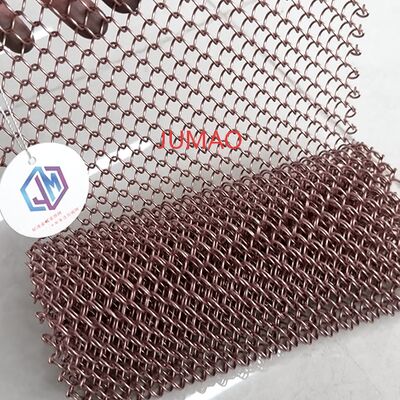 İç ve Dış Mekan Metal Mesh Mimari Mesh Basamaklı Dekoratif Metal Mesh