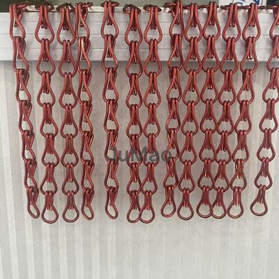 Alüminyum Zincir Perdeler Alüminyum Metal Perdeler Paslanmaz Çelik Ticari ve Endüstriyel İçin Çok Yönlü Dekoratif Ekranlar