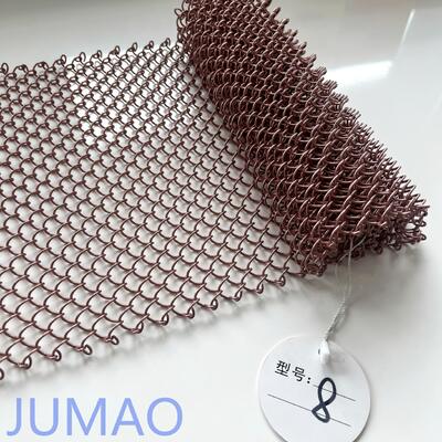 Zarif ve Pratik Oda Bölme Sunan Restoran İç Metal Hasır Perdeler