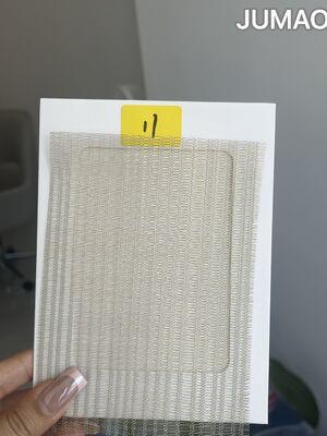 Yüksek Netlik Laminated Metal Mesh Cam Mutfak Kaydırıcı Kapı Bölme için İdeal